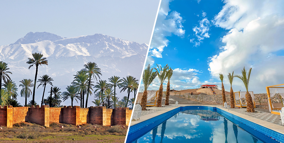 Maroc - Marrakech - Marrakech et Experience Unique au Désert d'Agafay