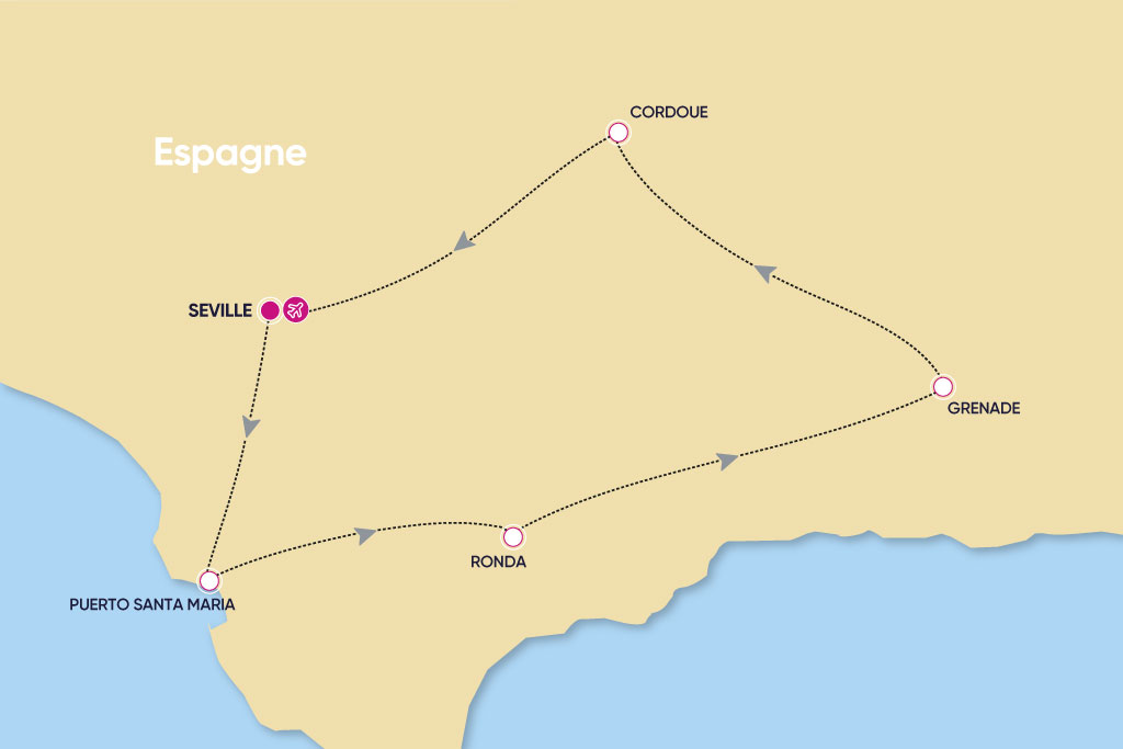 Autotour Panorama d'Andalousie 4*