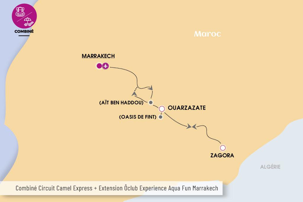 Maroc - Circuit Camel Express avec extension à l'Atlas Amadil By Ôvoyages