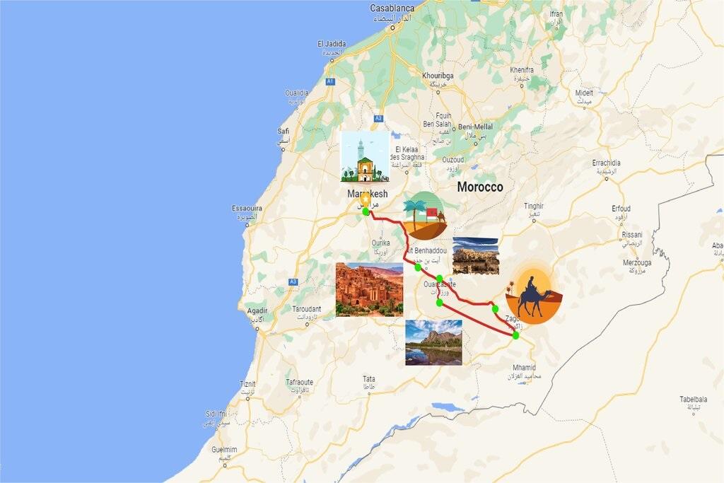 Maroc - Sud Marocain - Circuit Camel Express