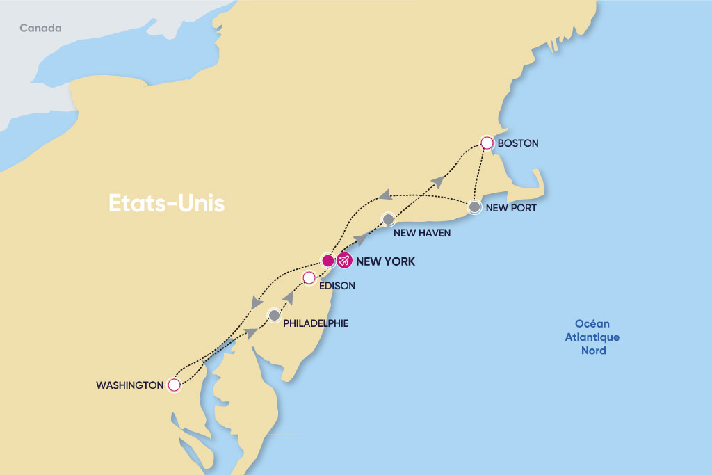 Circuit Capitales de l'Est États-Unis, Séjour Etats-Unis, New York par Ôvoyages Circuit Capitales de l'Est États-Unis, Séjour Etats-Unis, New York par Ôvoyages