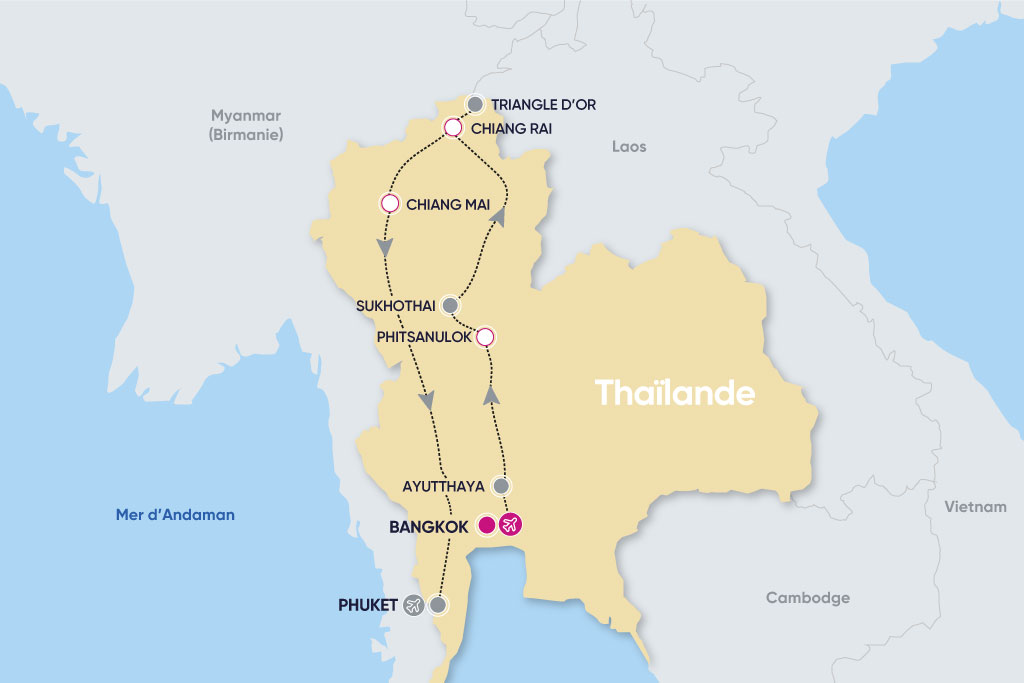 Circuit Essence de Thaïlande et plage : Ôclub Experience Novotel Kamala 4*
