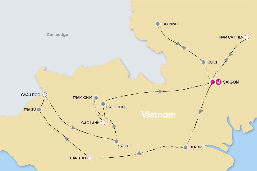 Circuit Fascinant Mékong, Séjour Vietnam par Ôvoyages Circuit Fascinant Mékong, Séjour Vietnam par Ôvoyages