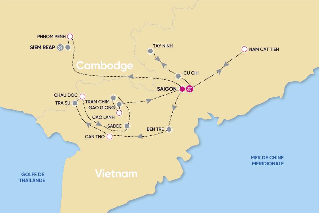 Circuit Fascinant Mékong & Temples d'Angkor, Circuit Vietnam par Ôvoyages Circuit Fascinant Mékong & Temples d'Angkor, Circuit Vietnam par Ôvoyages