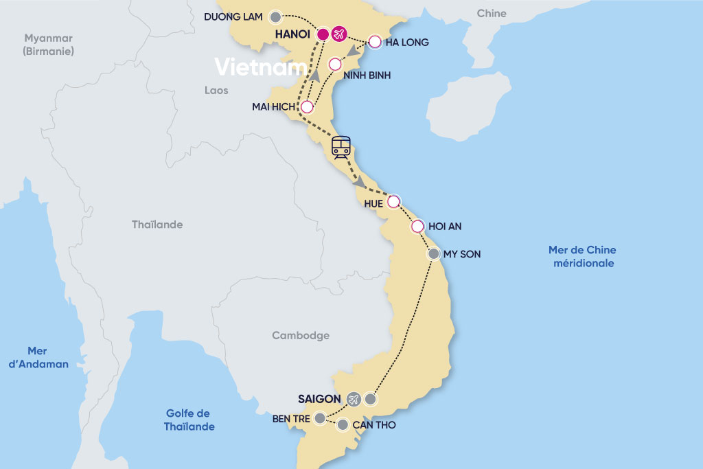 Circuit Privatif Immersion Authentique du Nord au Sud 4*