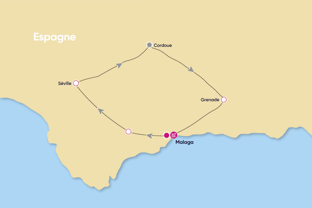 Circuit Magie au Cœur de l'Andalousie 3*