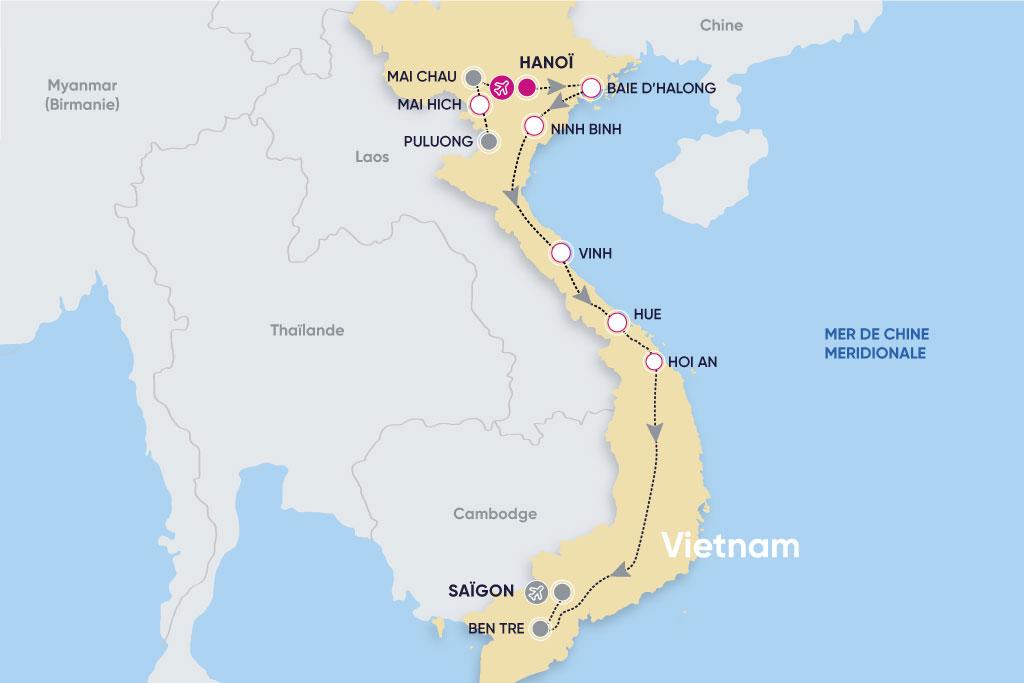 Circuit Paysages Majestueux du Vietnam 4*/5*, Circuit Vietnam par Ôvoyages Circuit Paysages Majestueux du Vietnam 4*/5*, Circuit Vietnam par Ôvoyages