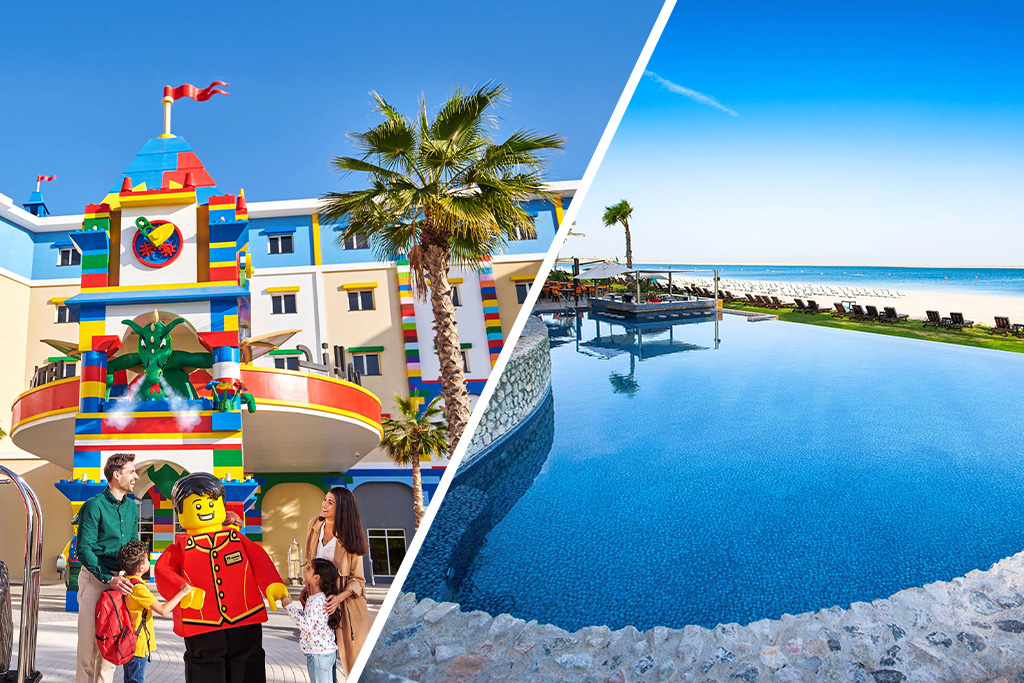 Combiné Famille (parc inclus) Legoland Hotel Dubaï 4* et Ôclub Select JA Lake View 5*