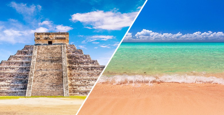 Autotour les incontournables du Yucatan et plages d'Akumal en Ôclub