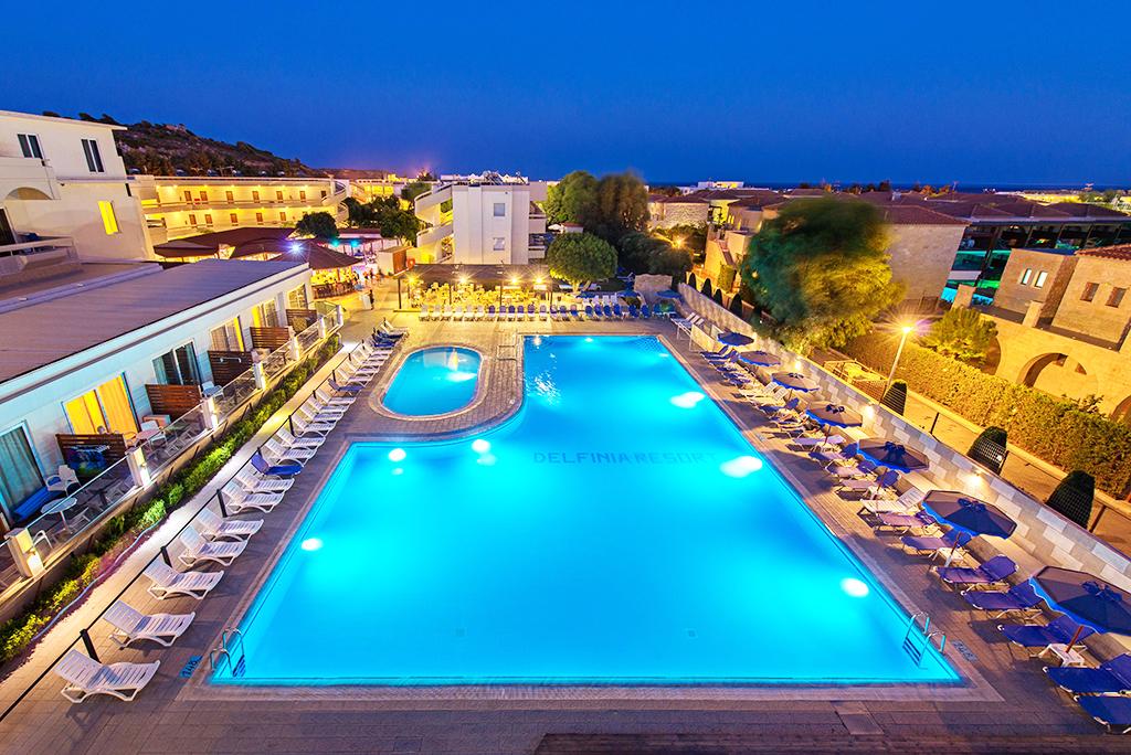 Grèce - Iles grecques - Rhodes - Delfinia Resort Hôtel 4*