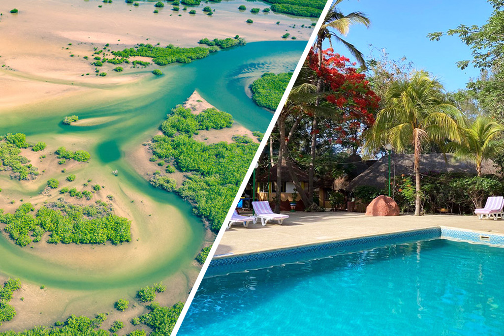 Combiné Circuit Découverte de la Mangrove 3* & Ôclub Experience African Village Bougainvillées