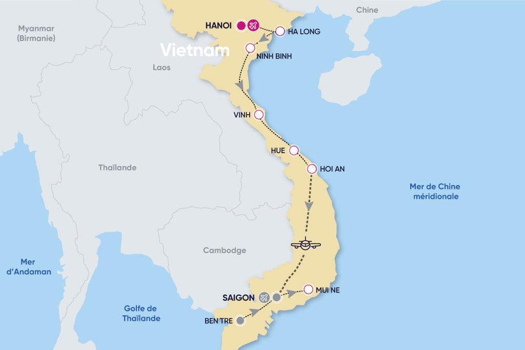 Circuit Incontournables du Nord au Sud Vietnam & plage 4/5*, Séjour Vietnam par Ôvoyages Circuit Incontournables du Nord au Sud Vietnam & plage 4/5*, Séjour Vietnam par Ôvoyages