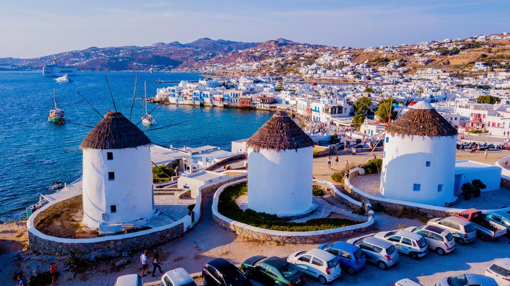 Grèce - Iles grecques - Les Cyclades - Mykonos - Santorin - Balade dans Les Cyclades - Mykonos & Santorin Hôtels 3* ou 4*