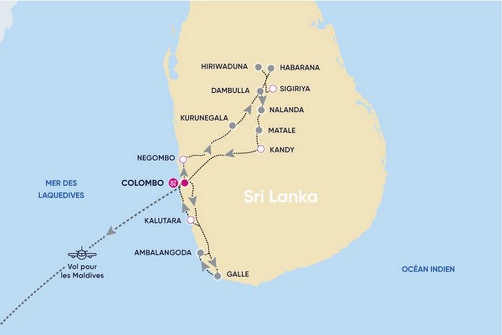 Maldives - Sri Lanka - Combiné Incontournable Sri Lanka / Maldives