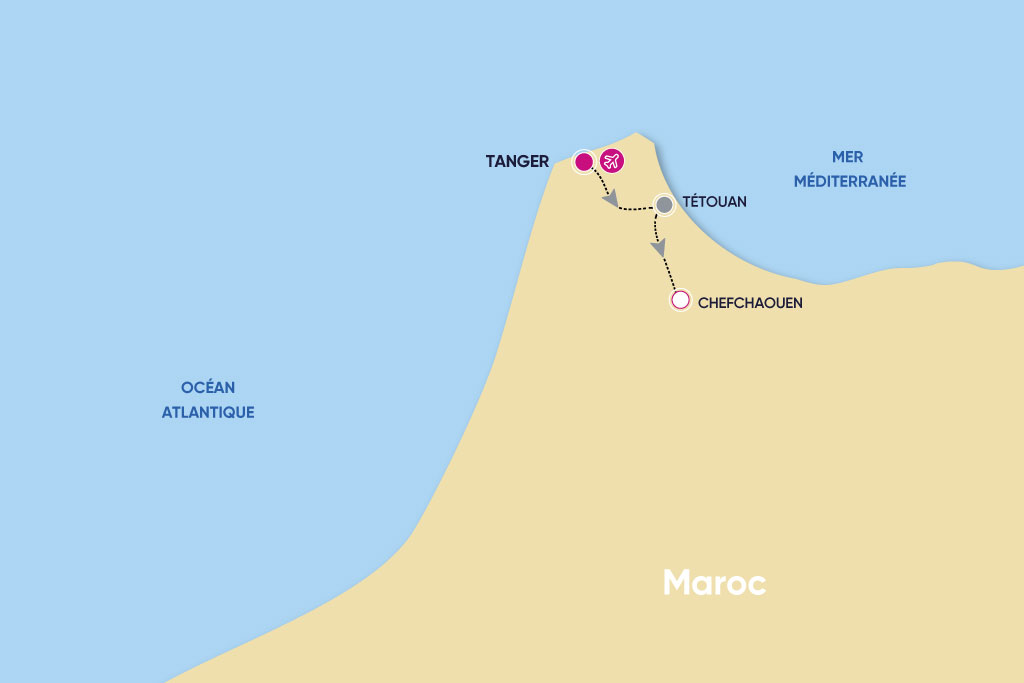 Maroc - Tanger - Circuit Tanger Tetouan Chefchaouen
